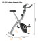 Home Use Magnetic Folding Bike Exercise Stationary Bike Low Weight Steel LCD Display Portable