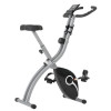 Home Use Magnetic Folding Bike Exercise Stationary Bike Low Weight Steel LCD Display Portable