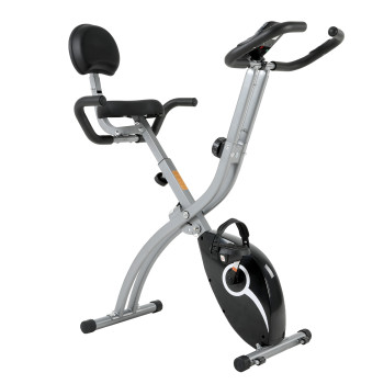 Unisex Foldable X Bike Pedal Exerciser Home Gym Fitness Comfortable Cardio Training Magnetic Resistance
