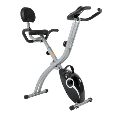 Unisex Foldable X Bike Pedal Exerciser Home Gym Fitness Comfortable Cardio Training Magnetic Resistance