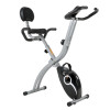 Unisex Foldable X Bike Pedal Exerciser Home Gym Fitness Comfortable Cardio Training Magnetic Resistance