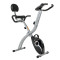 Unisex Foldable X Bike Pedal Exerciser Home Gym Fitness Comfortable Cardio Training Magnetic Resistance