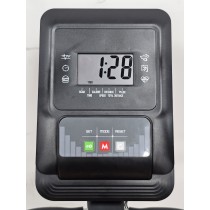 Manual Magnetic Steel Elliptical Cross Trainer with Wheels and LCD Display