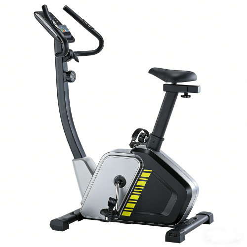 Indoor Cycling Spin Bike Steel Frame LCD Display Magnetic Resistance
