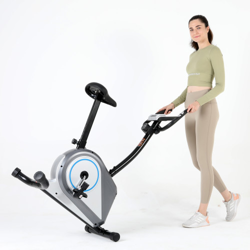 High Quality Home Use Magnetic Exercise Bike with 8-Level Manual Tension