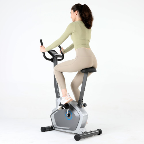 Factory Wholesale Portable Home Gym Indoor Exercise Bike with 8 Levels of Magnetic Resistance