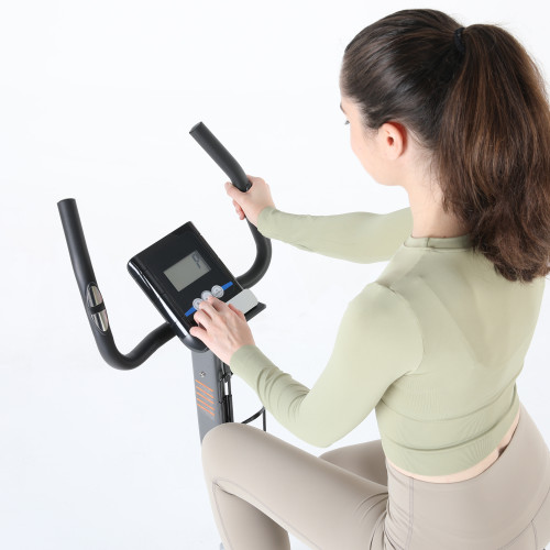 Factory Wholesale Portable Home Gym Indoor Exercise Bike with 8 Levels of Magnetic Resistance