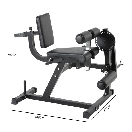 Custom Logo Gym Machine for Strength Training and Bodybuilding Leg Press Abdominal Weight Bench
