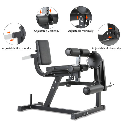 Custom Logo Gym Machine for Strength Training and Bodybuilding Leg Press Abdominal Weight Bench
