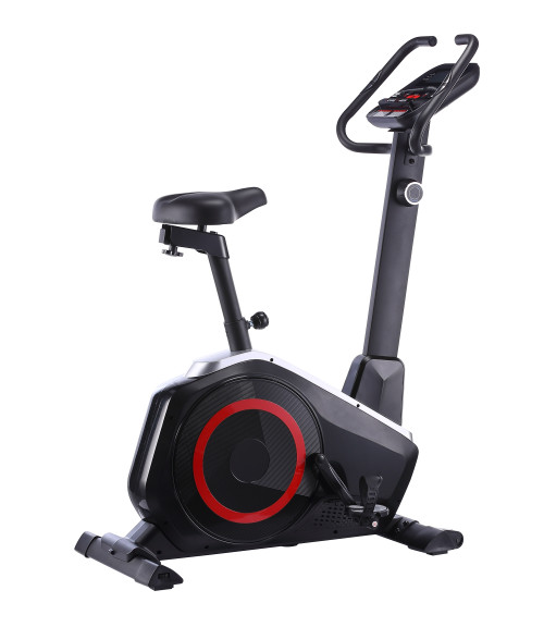 Indoor Cardio Fitness Trainer Exercise Bike for Home Use with 8-Level Resistance
