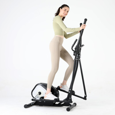 Magnetic Elliptical Trainer Indoor Use LCD Display Gym Fitness Equipment
