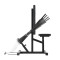 Durable Plate Loaded Adjustable Stainless Steel Seated Dip Machine