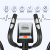 Magnetic Manual Elliptical Trainer Bike Steel Frame Home Use Mini Indoor Exercise Cross Trainer
