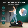 Indoor Multi-Function Super Quiet Manual Cross Trainer with LCD Display