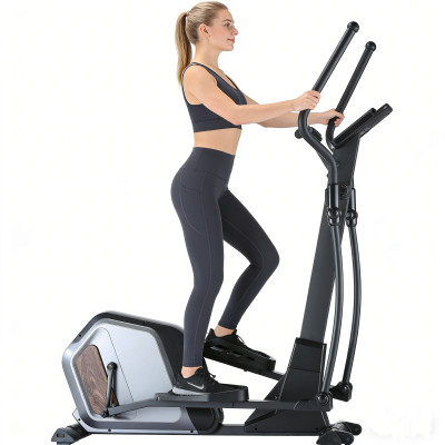 Elliptical Bike Fitness Equipment Compact Cross Trainer with Hyper-Quiet Magnetic Drive System