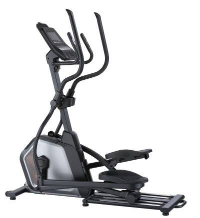 Adjustable Resistance Silent Rear Drive Magnetic Elliptical Bike Cross Trainer with LED Display