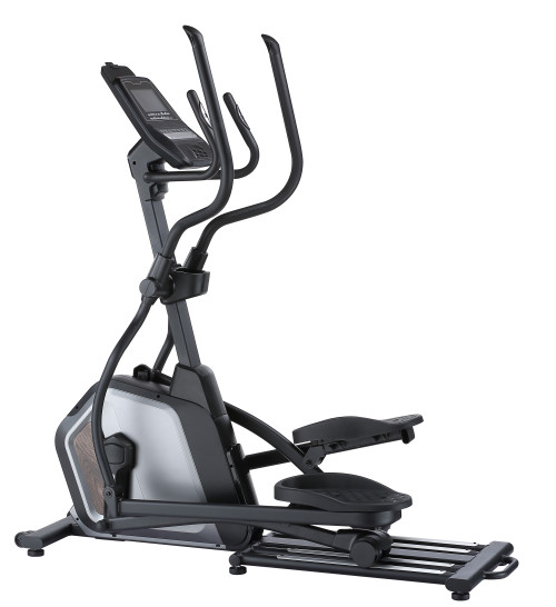 Adjustable Resistance Silent Rear Drive Magnetic Elliptical Bike Cross Trainer with LED Display