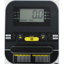 High Quality Manual Steel Elliptical Cross Trainer Magnetic Resistance LCD Display 8 Levels