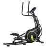 High Quality Manual Steel Elliptical Cross Trainer Magnetic Resistance LCD Display 8 Levels