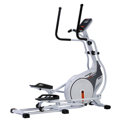 High Quality Manual Steel Elliptical Cross Trainer Magnetic Resistance LCD Display 8 Levels