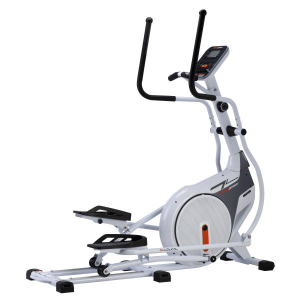 High Quality Manual Steel Elliptical Cross Trainer Magnetic Resistance LCD Display 8 Levels