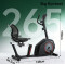 Manual Magnetic Recumbent Exercise Bike with 8 Levels of Resistance 3KG Flywheel