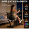 Manual Magnetic Recumbent Exercise Bike with 8 Levels of Resistance 3KG Flywheel