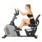 Heavy Duty Magnetic Adjustable Resistance Ergonomic Recumbent Bike