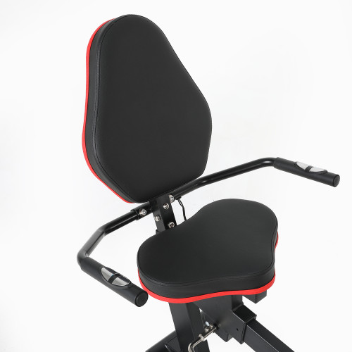 Home Recumbent Bike Steel Frame for Fitness Magnetic Resistance