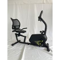 Recumbent Horizontal Indoor Home Exercise Bike LCD Display