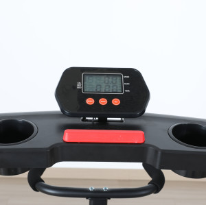 Home Use Portable Multi-function Silent Foldable LCD Screen Treadmill