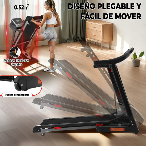 1-16km/h High Speed Fit Body Strong Treadmill Running Machine with 3.0HP Motor Power
