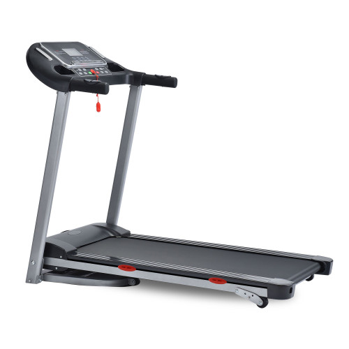 Shock Absorption Folding Electric Treadmill with LCD Screen