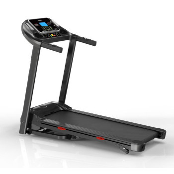 Shock Absorption Folding Electric Treadmill with LCD Screen