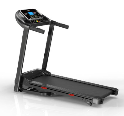 Shock Absorption Folding Electric Treadmill with LCD Screen