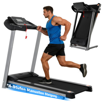 Adjustable Compact Home Use Multi-function Electric Treadmill with LED Display