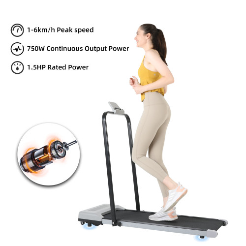 Home Use Foldable Portable Electric Treadmill with LED Screen