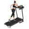 Home Use Electric Treadmill with LED Screen 100kg Capacity Foldable Design