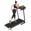Home Use Electric Treadmill with LED Screen 100kg Capacity Foldable Design