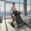 Home Use Electric Treadmill with LED Screen 100kg Capacity Foldable Design