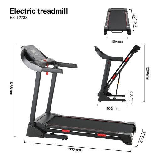 Multifunctional Foldable Home Treadmill with DC Motor-Exercise & Fitness Equipment on Sale