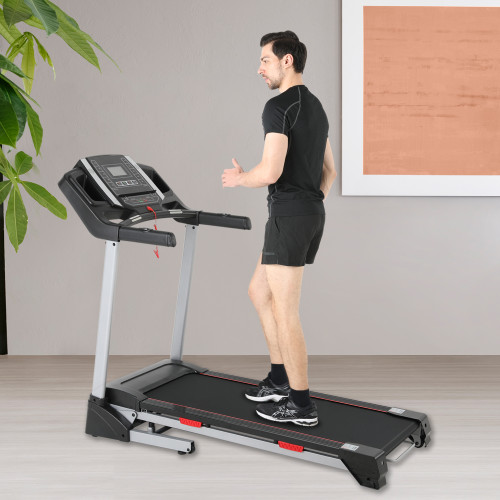 Indoor Home Gym Electric Foldable Treadmill with LCD Screen 16km/h Speed