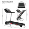 Indoor Home Gym Electric Foldable Treadmill with LCD Screen 16km/h Speed