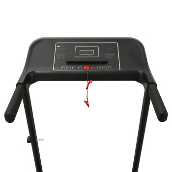 Electric Foldable Treadmill LCD Screen Steel Frame Portable Design