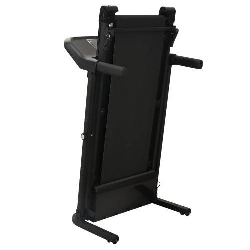 Electric Foldable Treadmill LCD Screen Steel Frame Portable Design