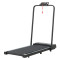 Portable Mini Desk Treadmill Electric Silver Quiet Walking Pad with Remote Control