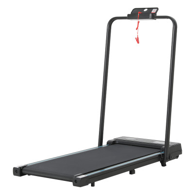 Portable Mini Desk Treadmill Electric Silver Quiet Walking Pad with Remote Control