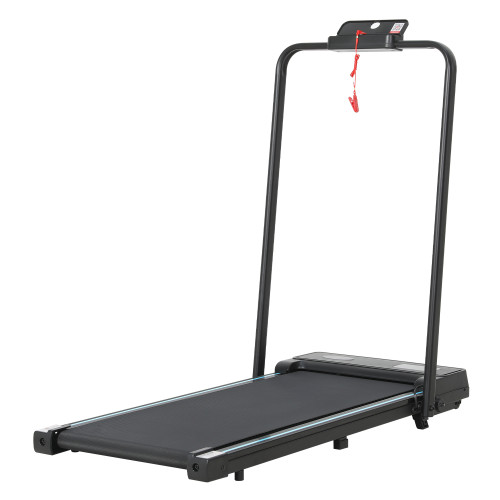 Portable Mini Desk Treadmill Electric Silver Quiet Walking Pad with Remote Control