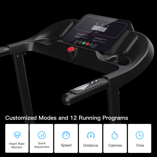 Cardio Training Foldable Portable Electric Treadmill Home Use Fitness Running Machine