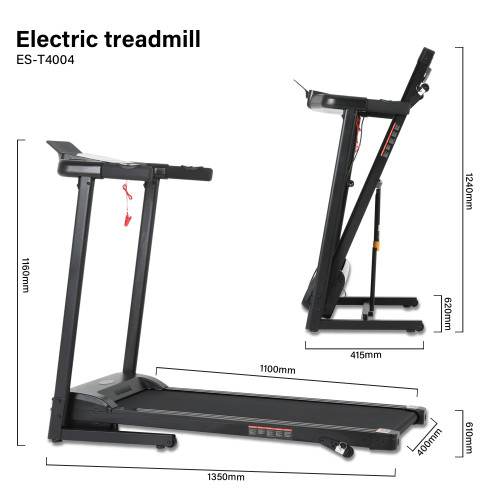 Home Use 1.5HP DC Treadmill Rated Power for Efficient Workouts